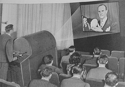 RCA projection television 1947